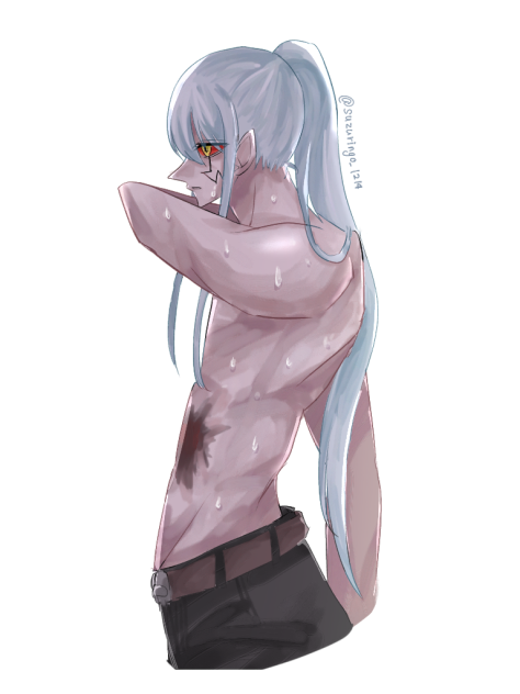 逆三角形細腰アビ