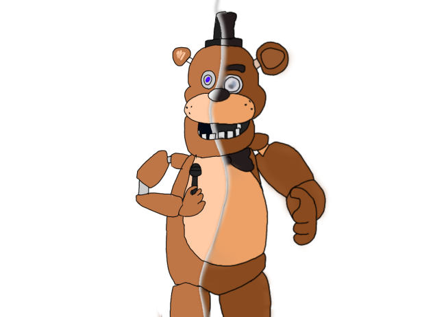 drawing Freddy normal freddy