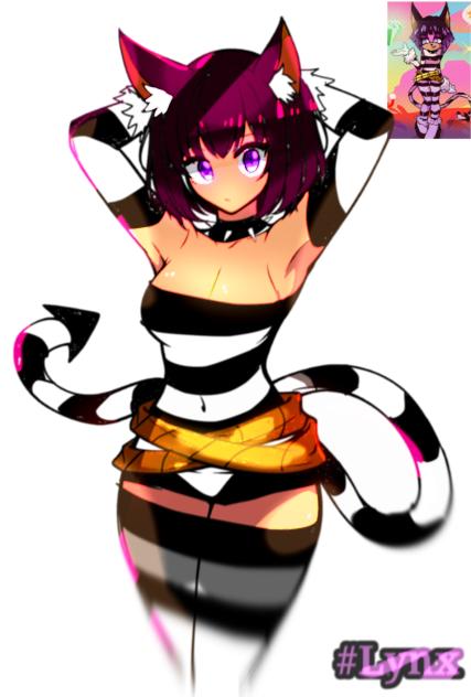 Lynx But in Anime Version