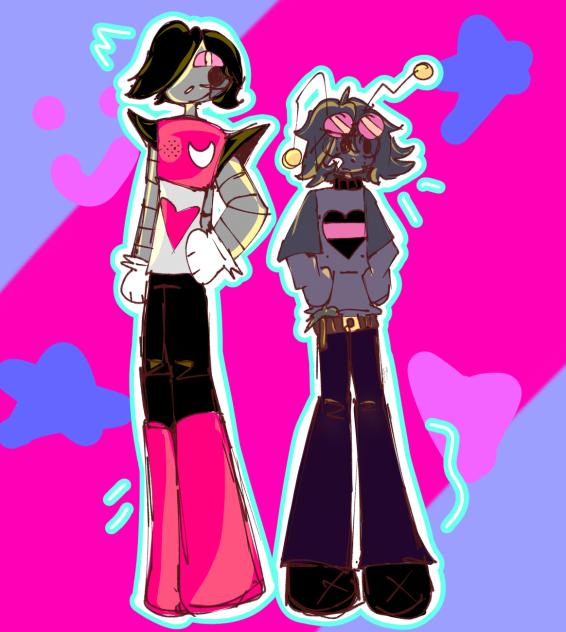 Axis and Mettaton!!!