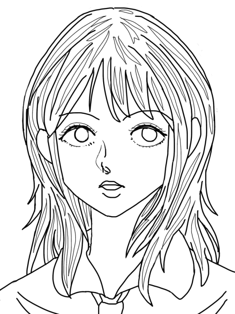 無題447線画
