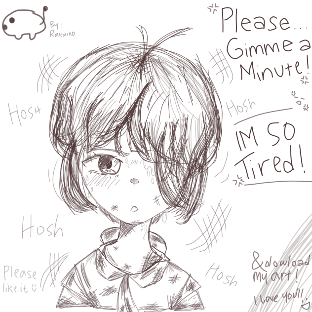 Im so tired! - ibisPaint