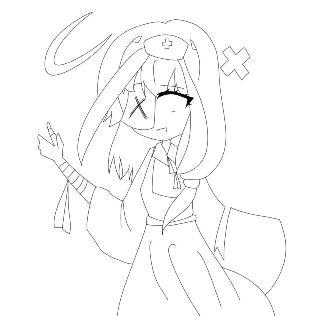 線画配布ｯ