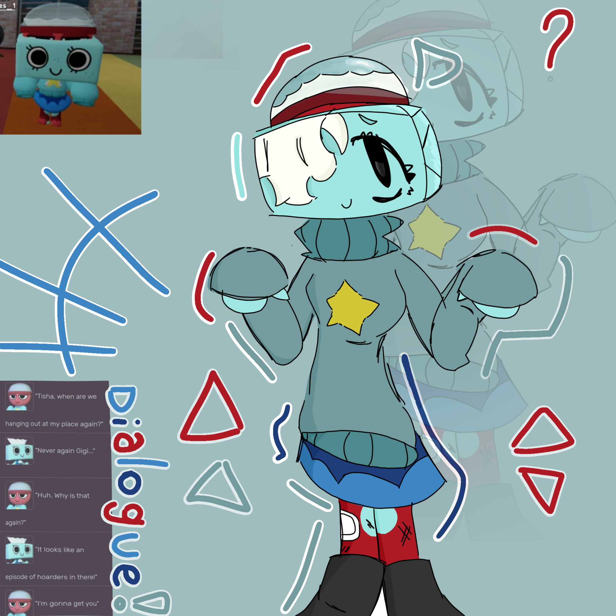 Cursed Image (-~-) - ibisPaint