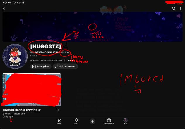 I'M ON YT NOW!!