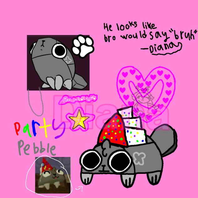 Party pebble skin (dandy’s world)