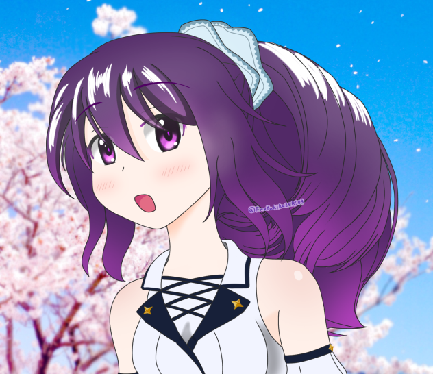 練習で描いたタマちゃん