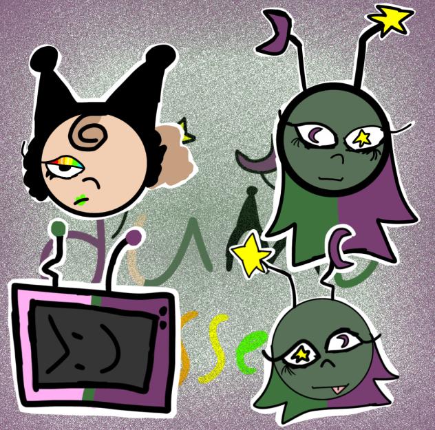 oc sticker sheet or reference