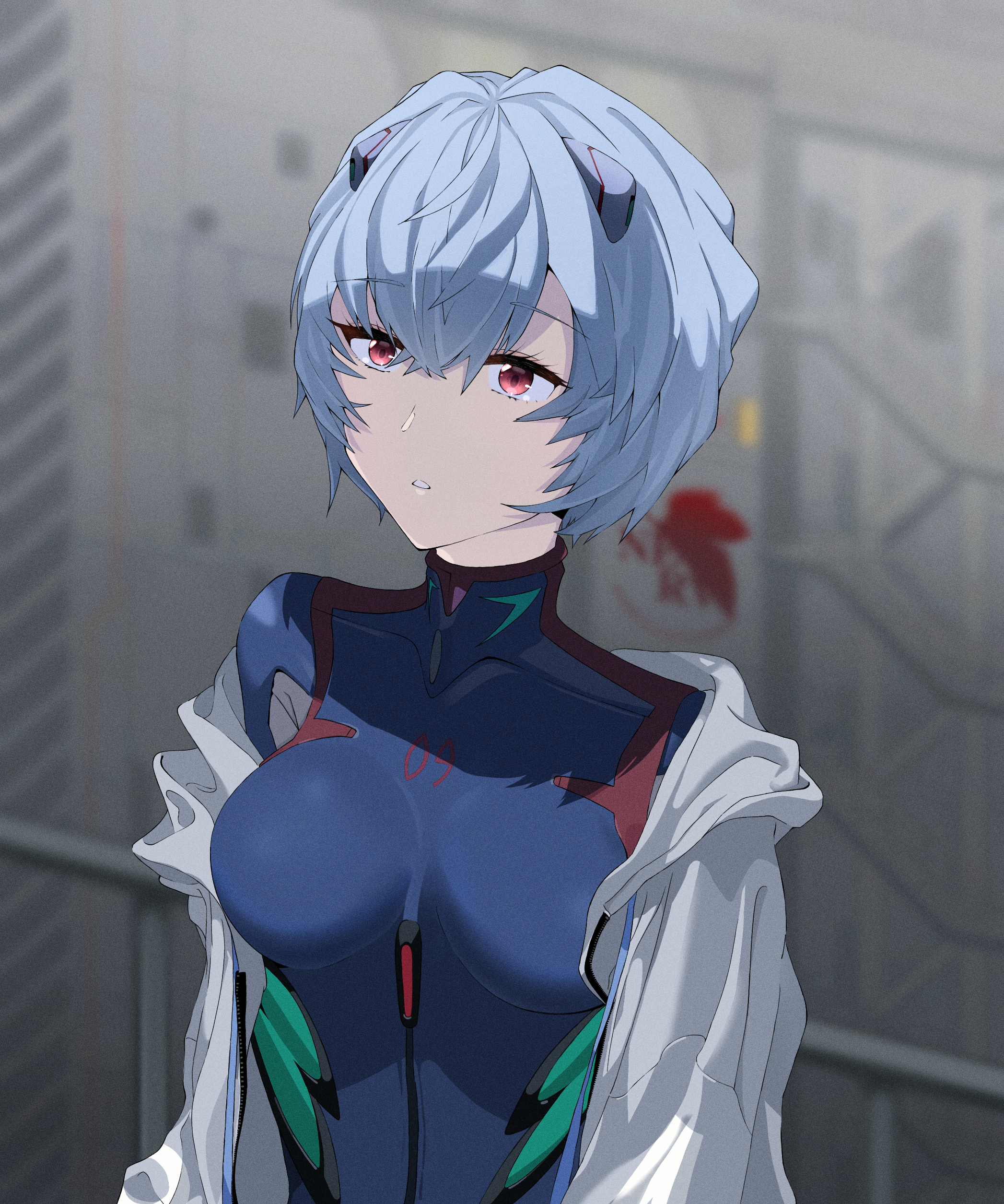 エヴァq版 綾波レイ描いてみた Ibispaint