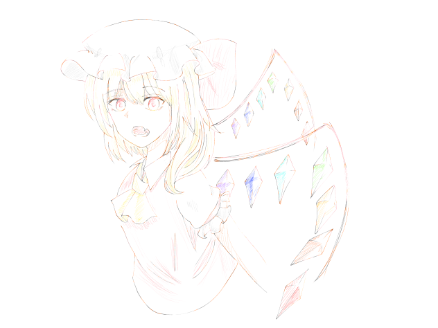 フランちゃんな落書き