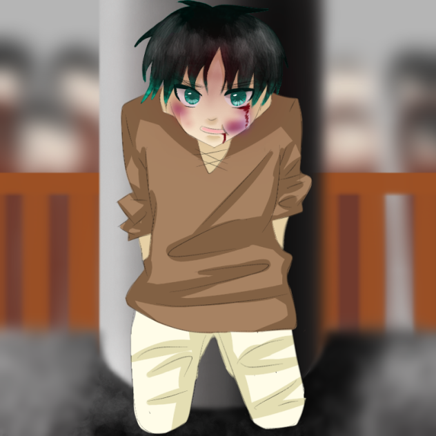 エレンのあのシーン的なのがかきたかった