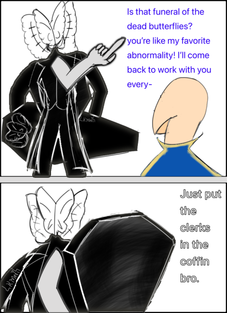 Just put the clerks in the coffin bro