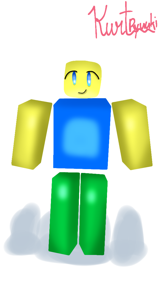 Realistic Roblox Noob - ibisPaint