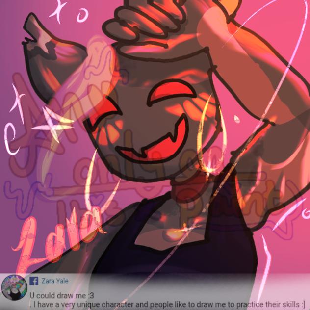 Oc fan art (4 Zara Yale)
