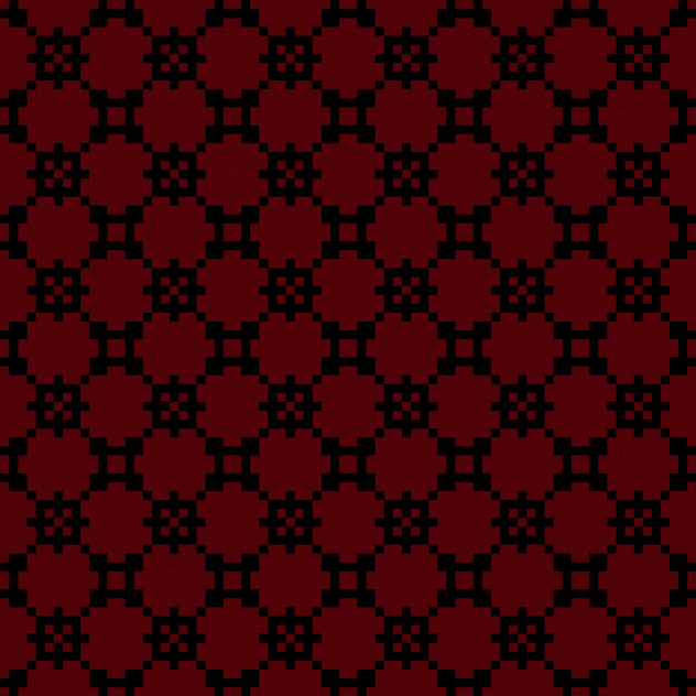 Tribal Pattern Red
