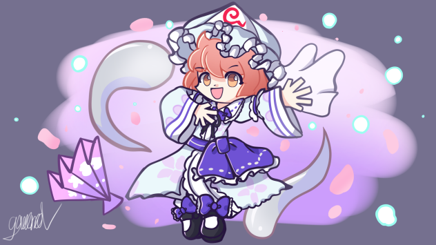 Yuyuko in puyo style