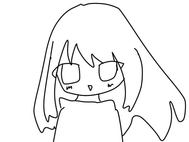 少女がただ消えるだけのアニメーション