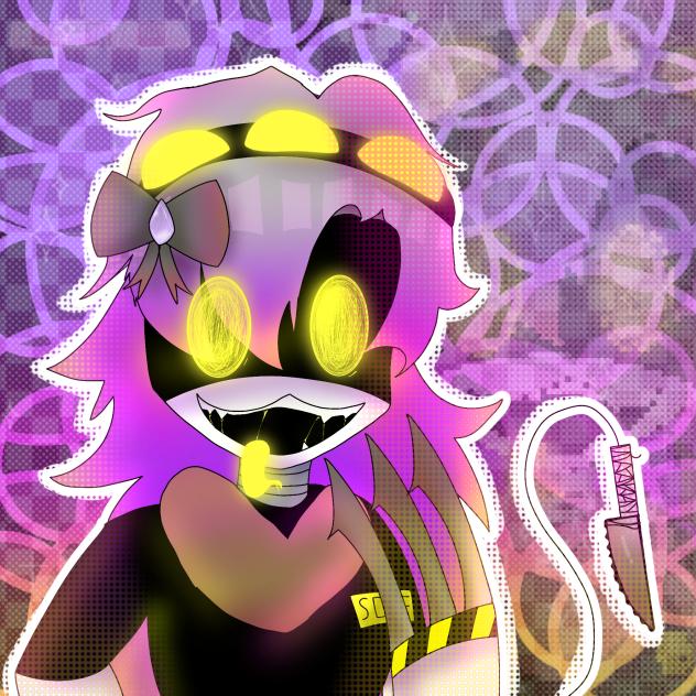 FA Of Possible_Popsicle's MD OC~‼️💜💛✨🔪❤