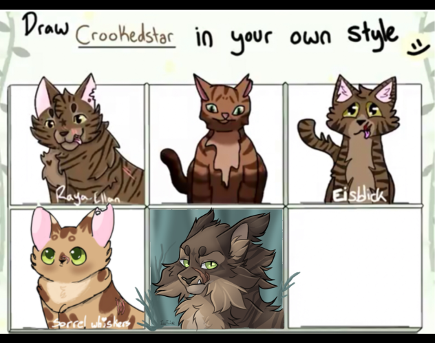 Draw Crookedstar in your own style - ibisPaint