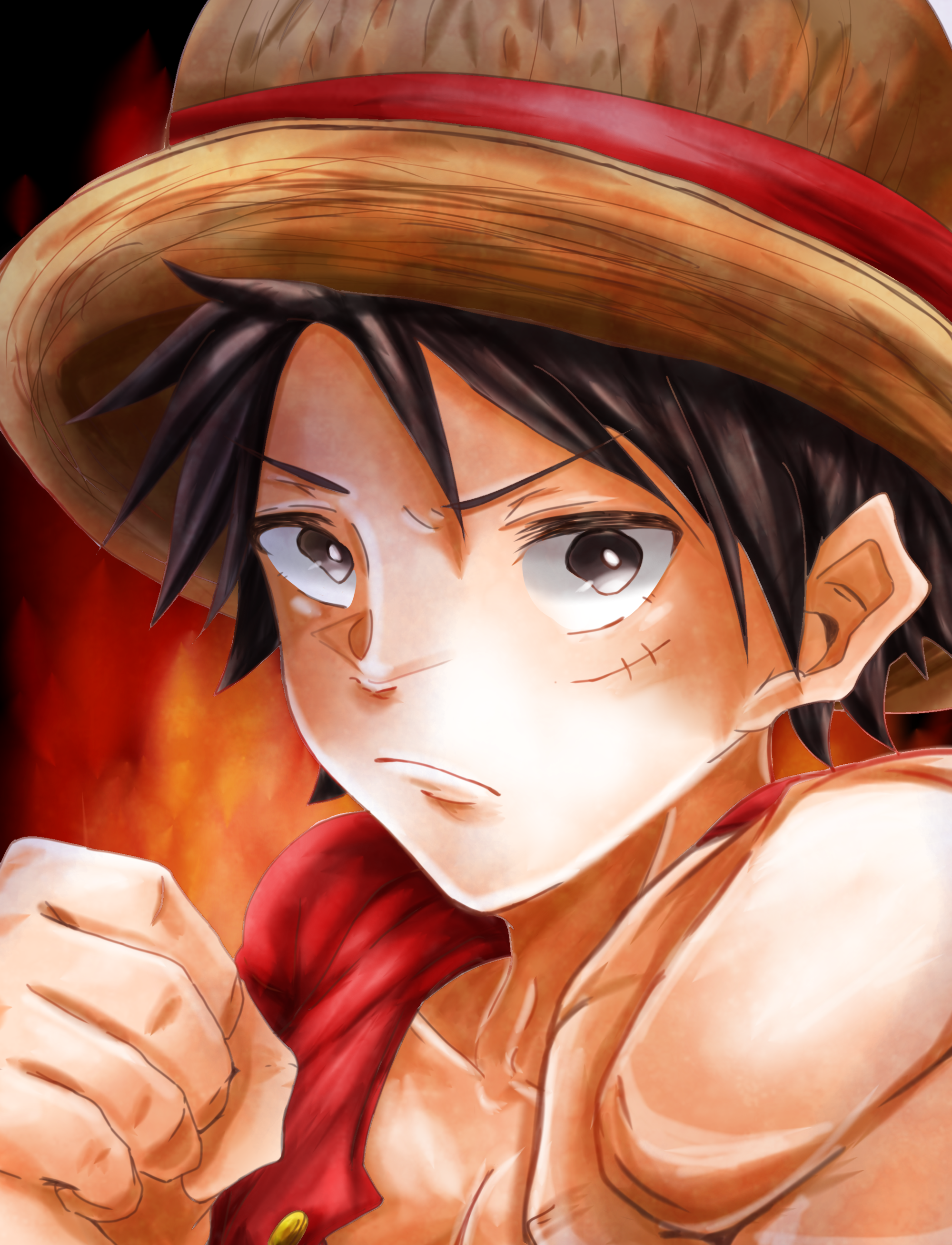 モンキー D ルフィ Ibispaint