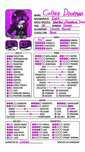 ◇《OC Colten》◇