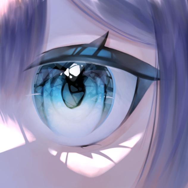 おめめの落書き