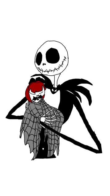 Jack and new born Judy Skellington