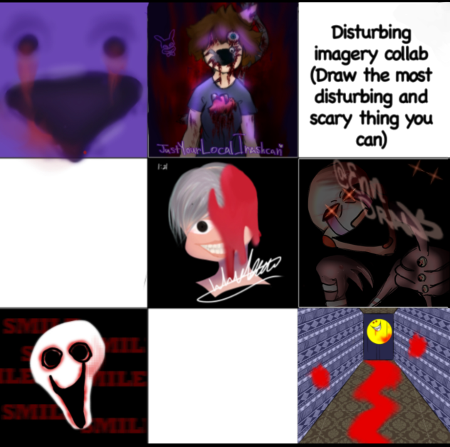 Disturbing image collab