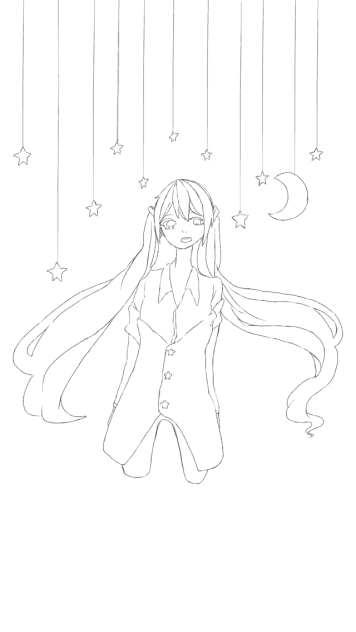 線画