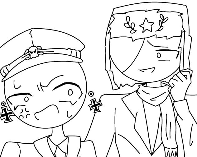 ソナチ塗り絵☭×卍