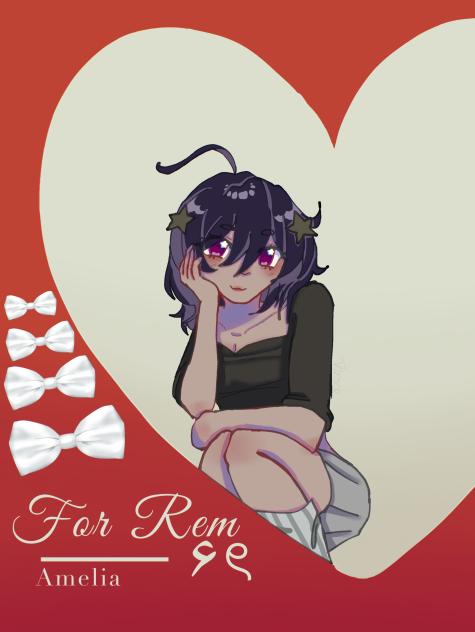 Free comm for Amelia on TikTok!