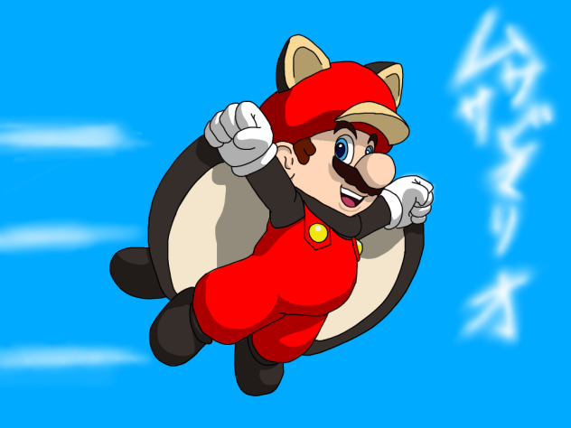 ムササビマリオ!!!