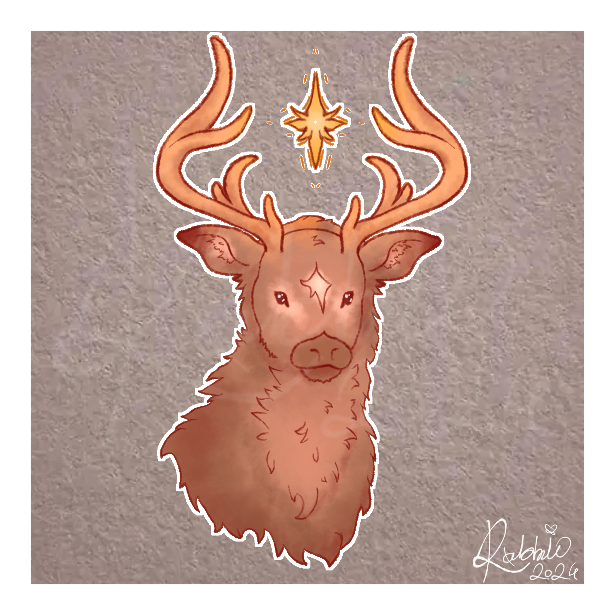 Alfred the deer - ibisPaint