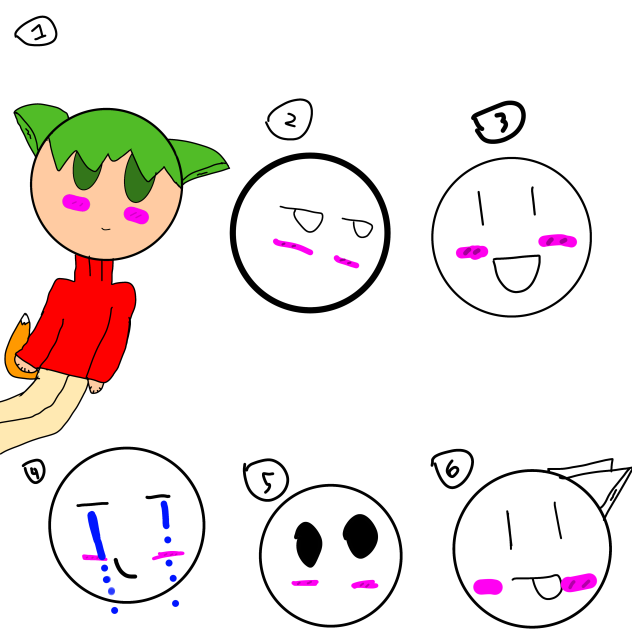 Blushing collab