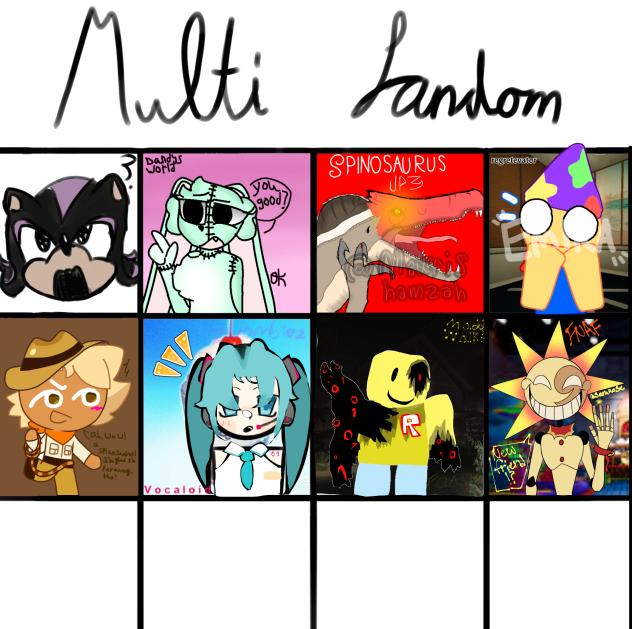 YAYAYAYAYAY MULTI FANDOM COLLAB