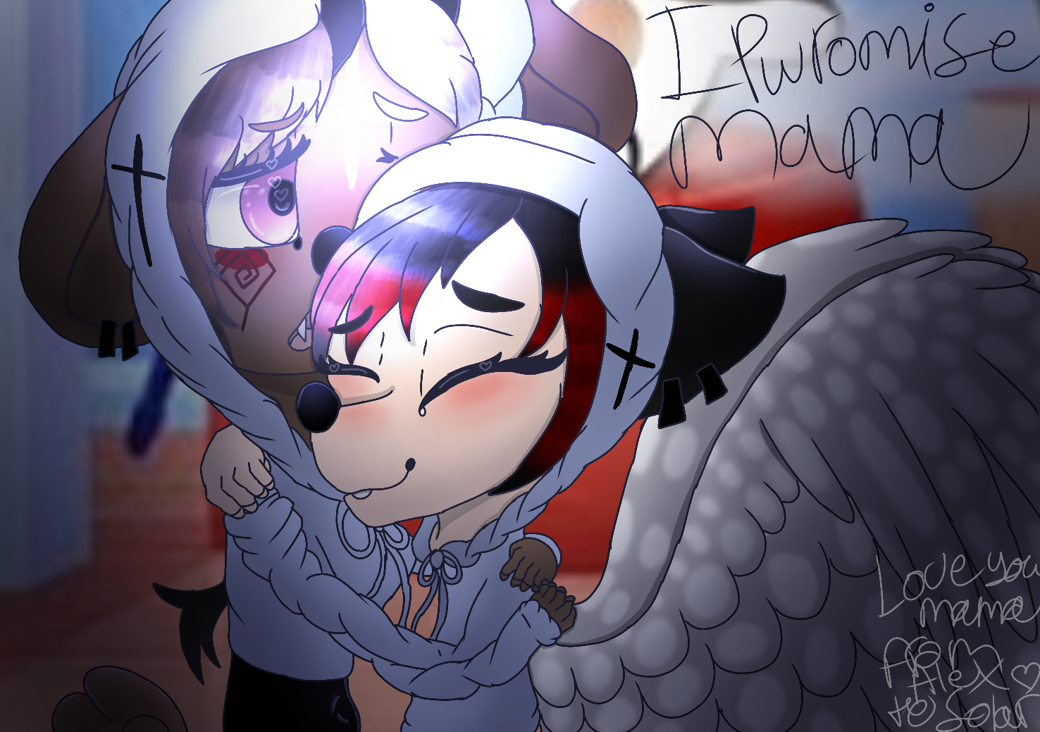 Gift for Mama Solar Eclipse! - ibisPaint