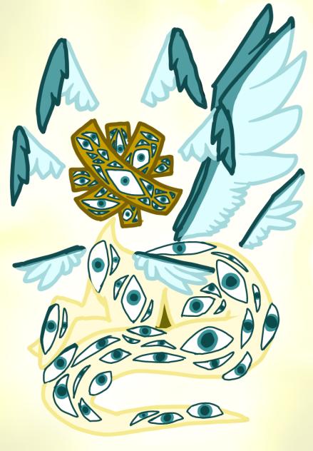 Biblically, accurate angel dragon