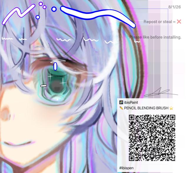 ✏️ ROUGH PENCIL BRUSH ⭐️