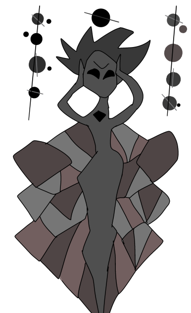 Black Diamond mural 1 Steven Universe