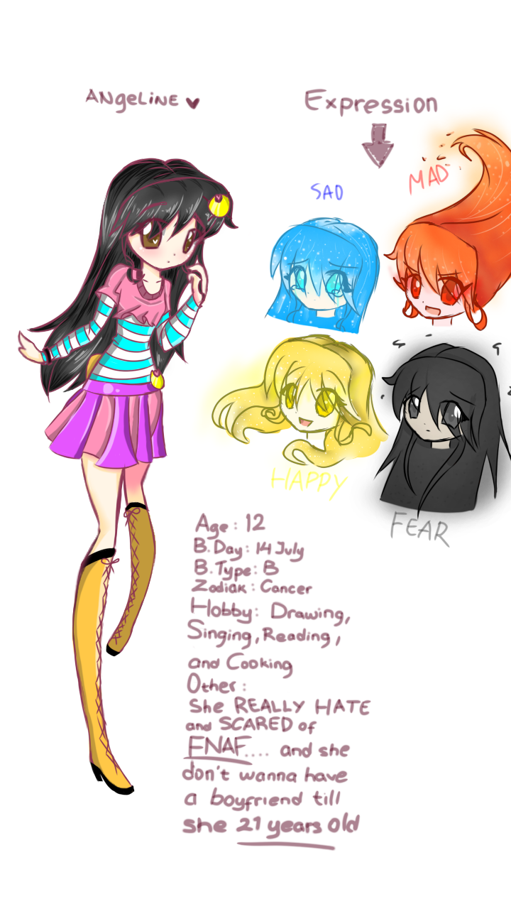 Angeline character - ibisPaint