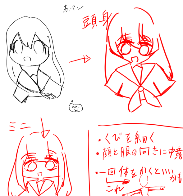 赤ペンやらせて頂きました！