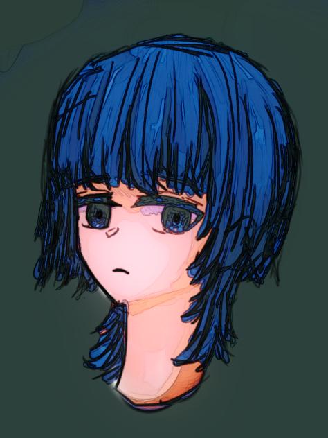 病んでそうな顔（調整）