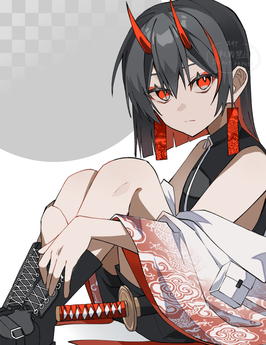 鬼っちイラスト色紙アート 鬼っ子 - ibisPaint