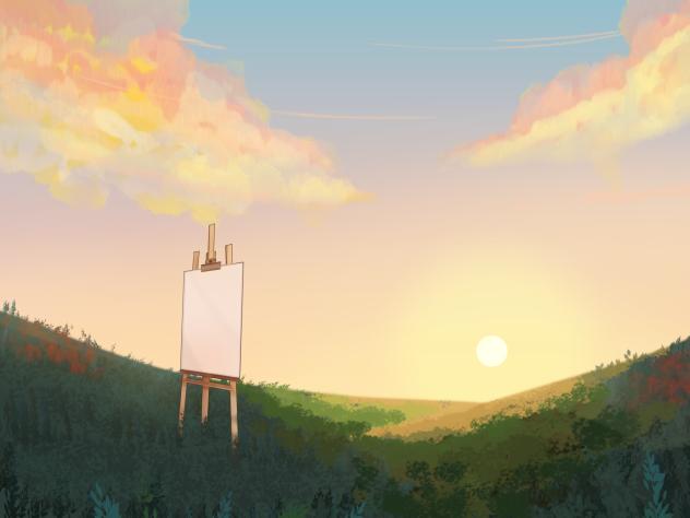 IBM4512 outdoor painting a basic