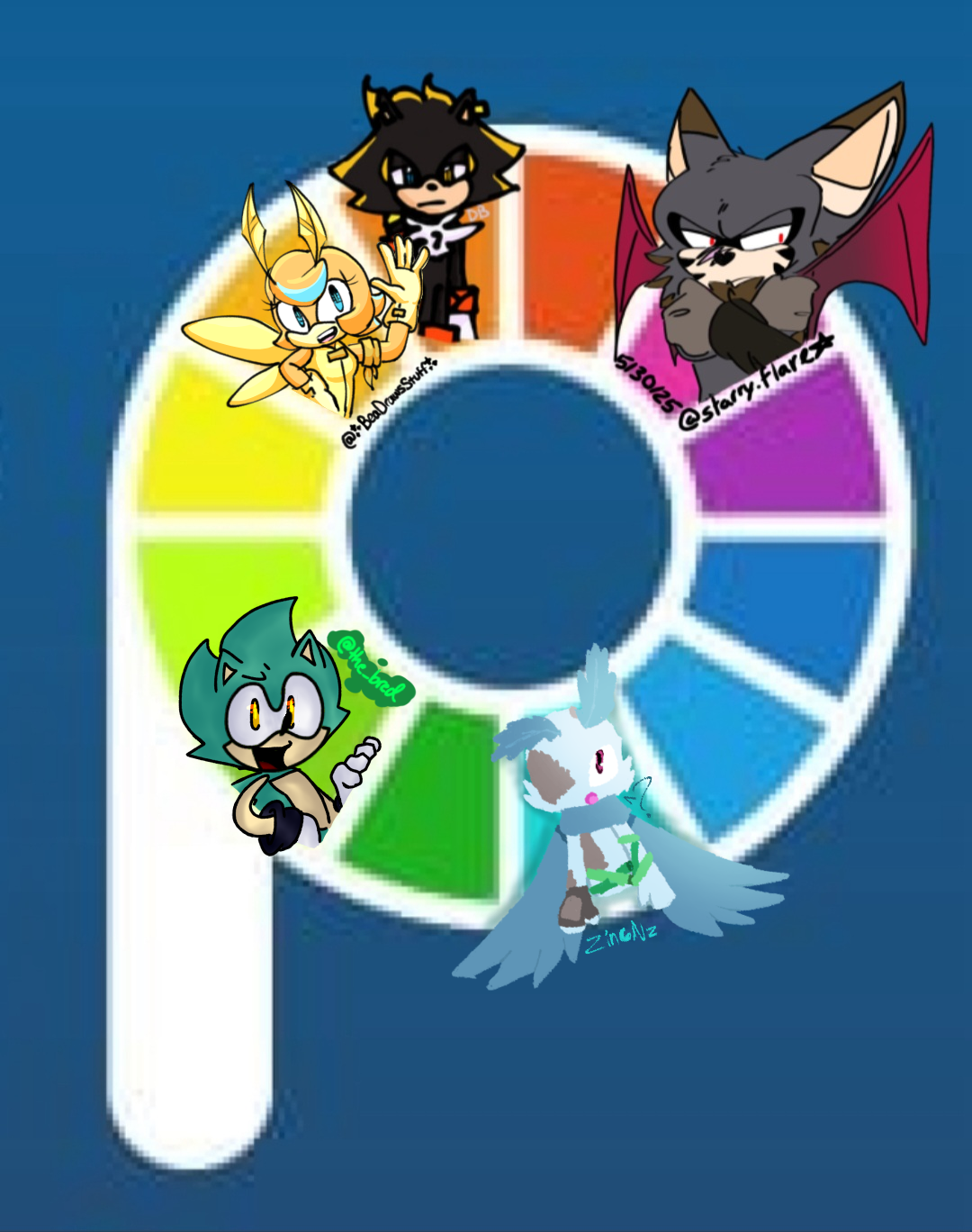 Sonic OC Collab - ibisPaint