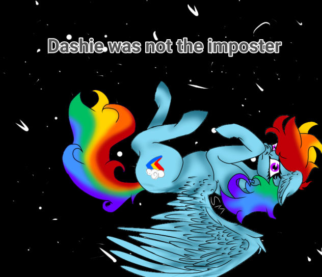 Dashie was not the imposter