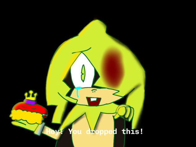 Hey! You dropped this!