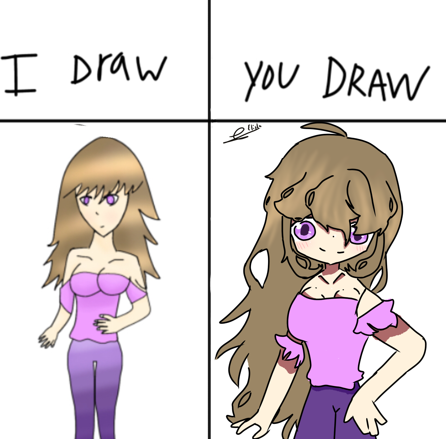 I draw You draw! ibisPaint