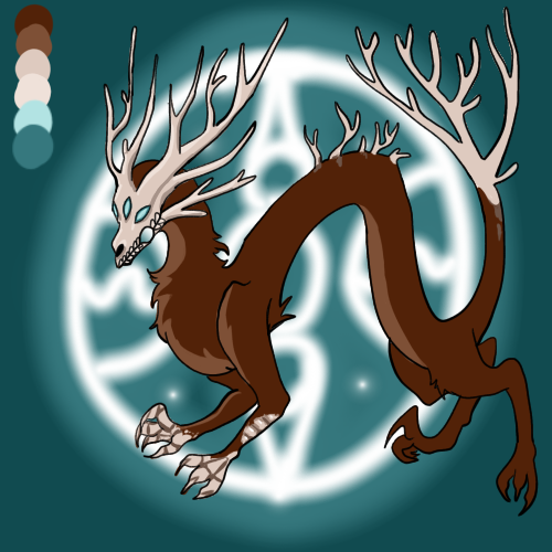 Bleached coral beast