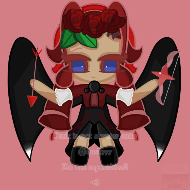 Angelic Rose Cookie